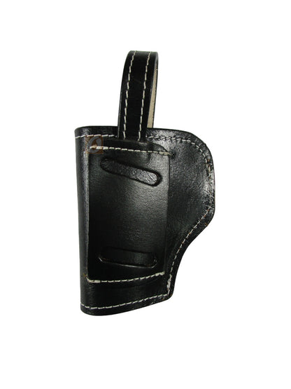 Funda de pistola de revólver de acción única de cuero labrado con púas de vaquero occidental