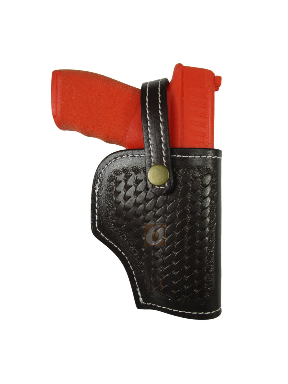 Hellcat Pro XD Leather Holster OWB Tooled Everyday Carry Tactical