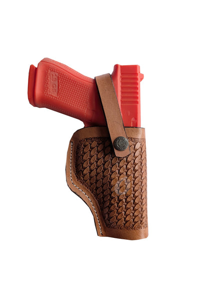 Glock Holster G17 G19 Multi Fit Western Style Leather Pistol Holsters