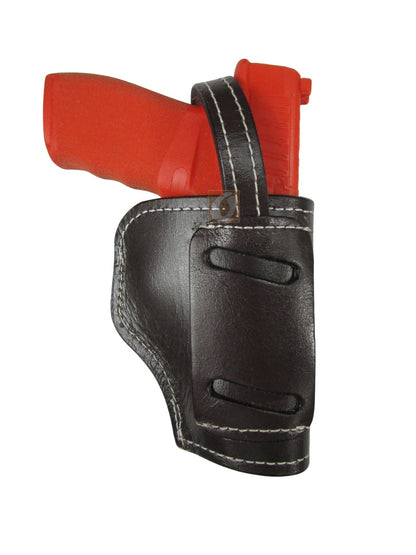 Hellcat Pro XD Leather Holster OWB Tooled Everyday Carry Tactical