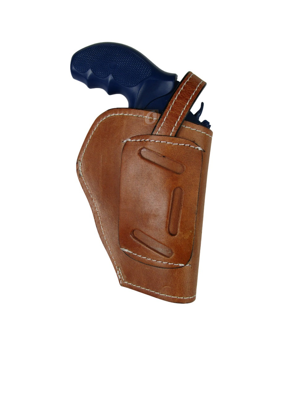 Leather Holster 357 Magnum Revolver OWB 3 Way Carry