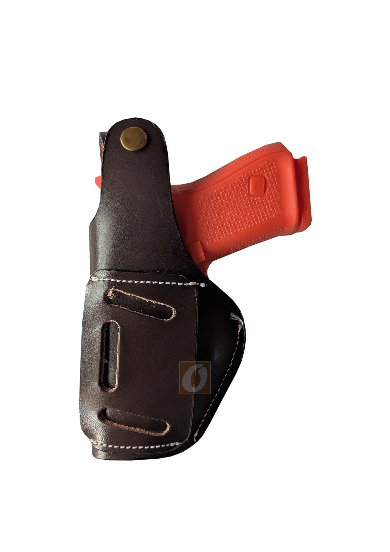 Leather Gun Holster Glock SIG Taurus Ruger Western Tooled 3 Way Carry