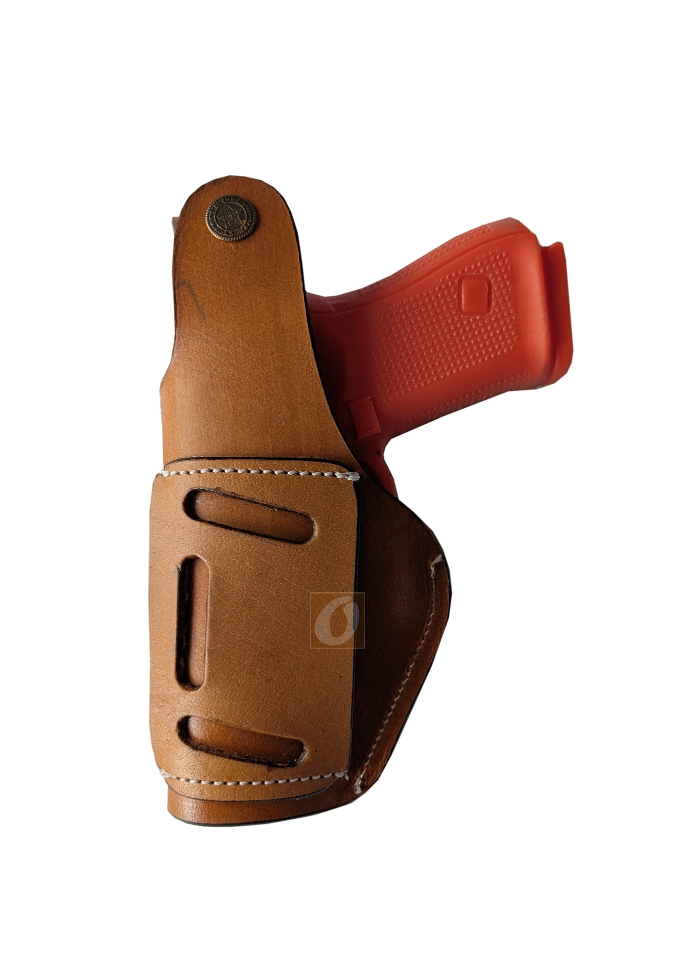 Leather Gun Holster Glock SIG Taurus Ruger Western Tooled 3 Way Carry