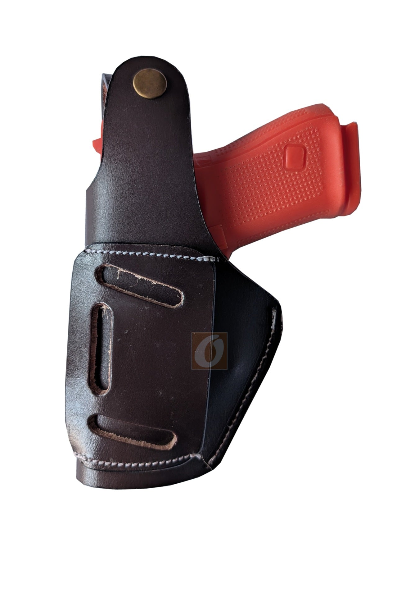 Leather Gun Holster Glock SIG Taurus Ruger Western Tooled 3 Way Carry