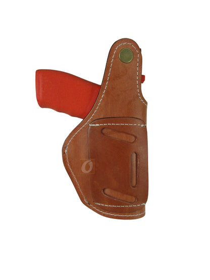 Leather Holster Hellcat Pro Thumb Retention 9mm OWB Tooled 3 Way Carry