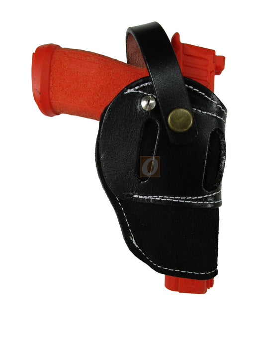 Sig P365 Holster OWB Suede Leather Ambidextrous EDC Tactical