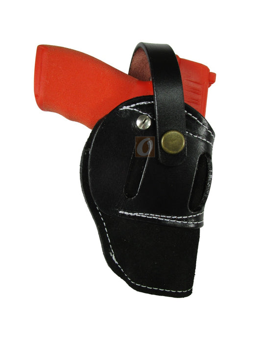 Hellcat Pro Holster OWB Suede Leather Ambidextrous EDC Tactical