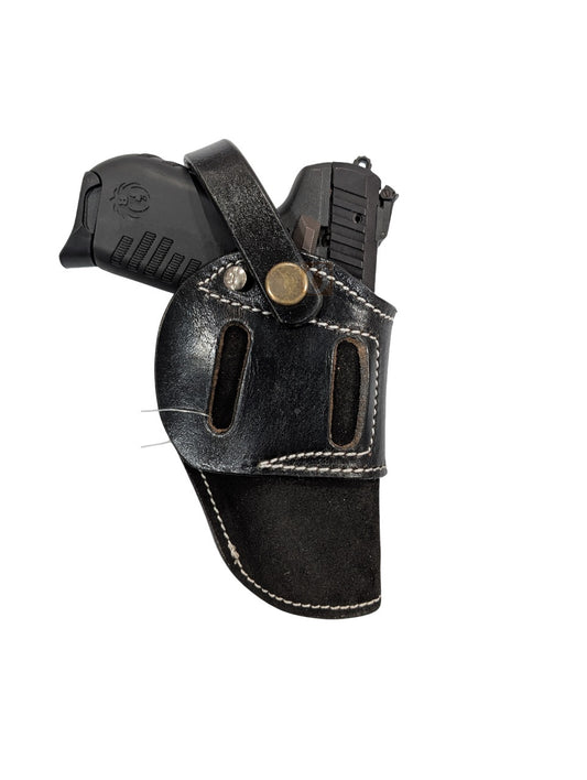 Lederholster Western Ruger Taurus Magnum Revolverkoffer Waffenhalter Linkshänder