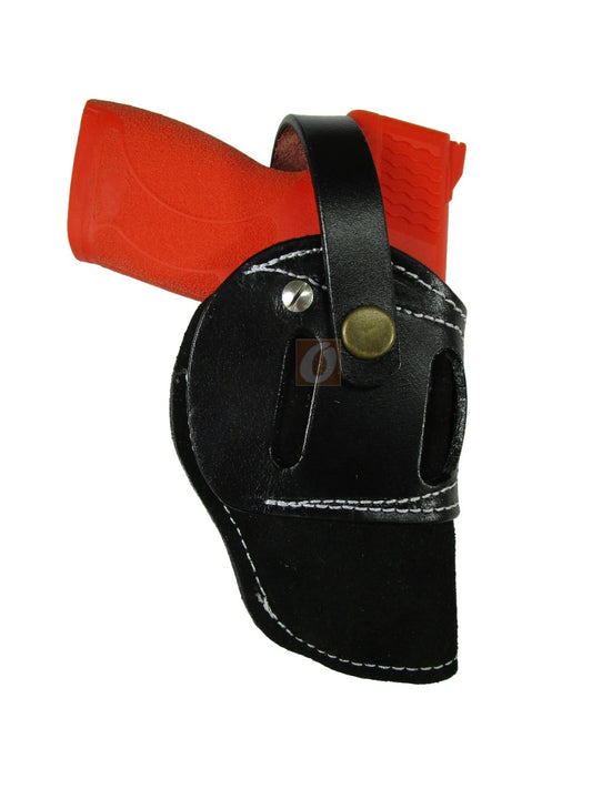S&W M&P Shiled 45 Holster OWB Suede Leather Ambidextrous EDC Tactical