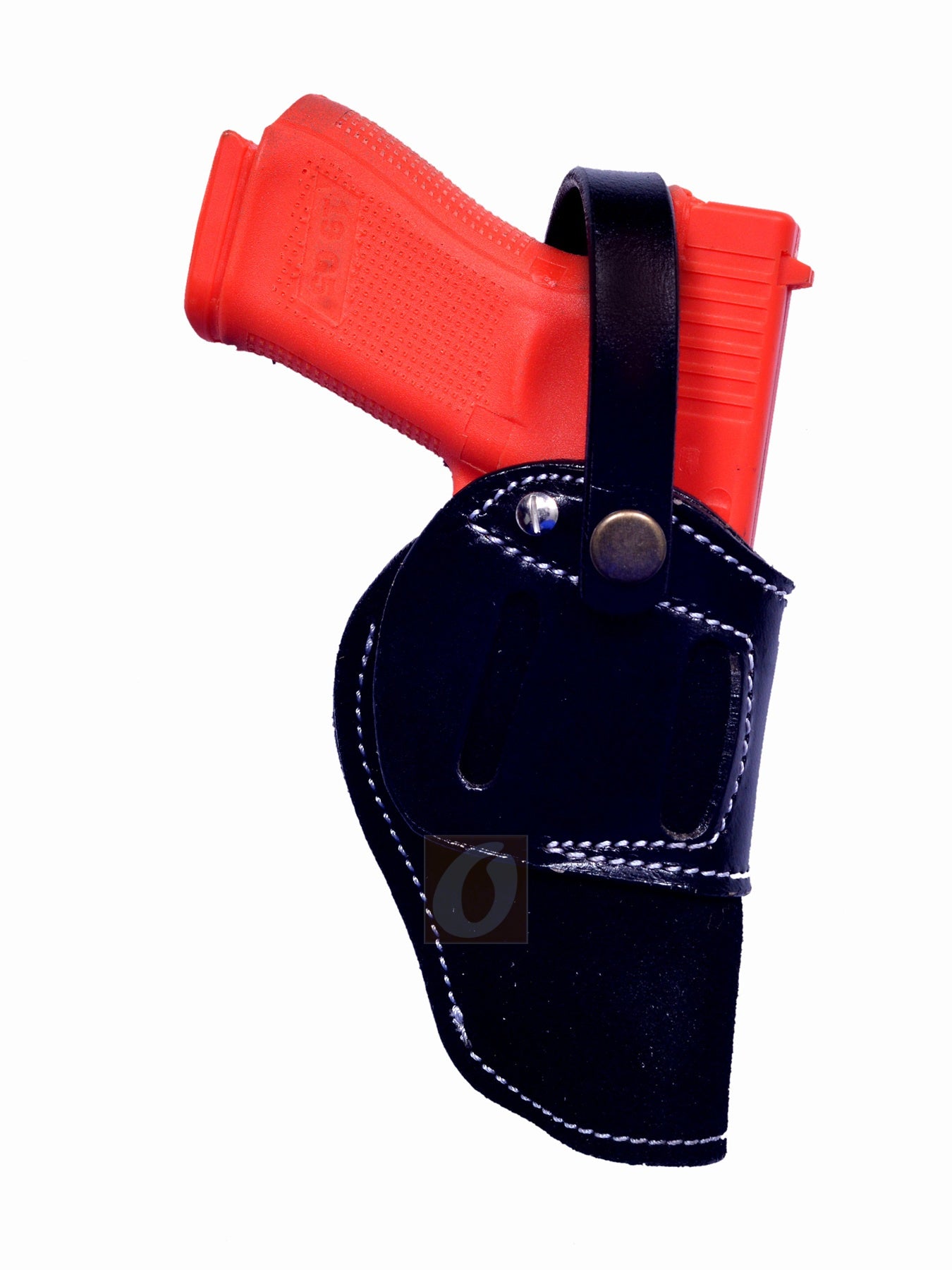 Leather Holster Glock S&W Taurus Soft Suede OWB Ambidextrous