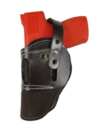 S&W M&P Shiled 45 Holster OWB Suede Leather Ambidextrous EDC Tactical