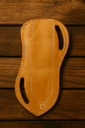 Leather Knife Sheath Handmade Canted Angled Carry