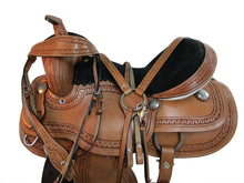 Western Saddle Trail Barrel Racing Placer - Tachuela de caballo de cuero con herramientas
