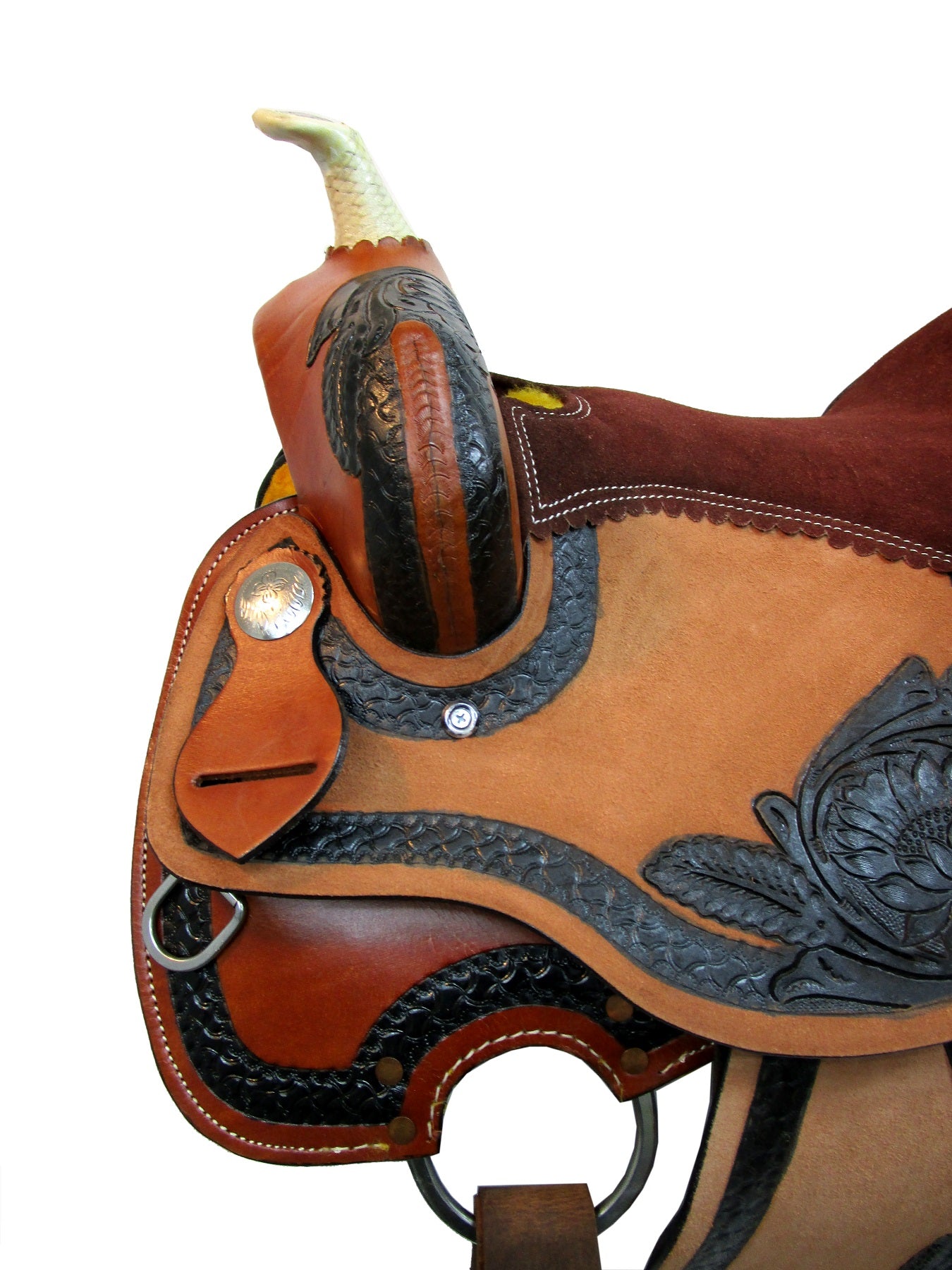 Trail Barrel Racing Westernsattel Pferd Pleasure Leder Set 15 16 17