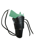 Holster For 1911 Leather Gun Holsters Basket Weave Tooled Pistol Cover