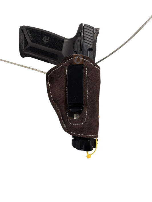 IWB Suede Leather Holster for Ruger 57 5.7x28mm EDC