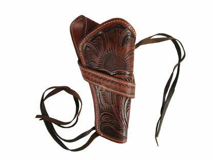 Leder Holster Western Cowboy Ruger Taurus Magnum Revolver Case Gun Holder