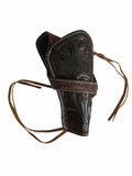 Crossdraw Leather Holster Colt Taurus Ruger Long Barrel - Right Handed