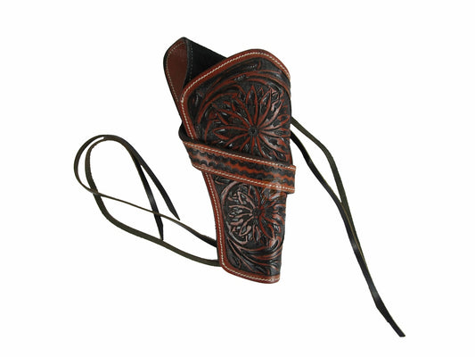 Crossdraw Leather Holster S&W Taurus Colt Ruger Black - Right Hand