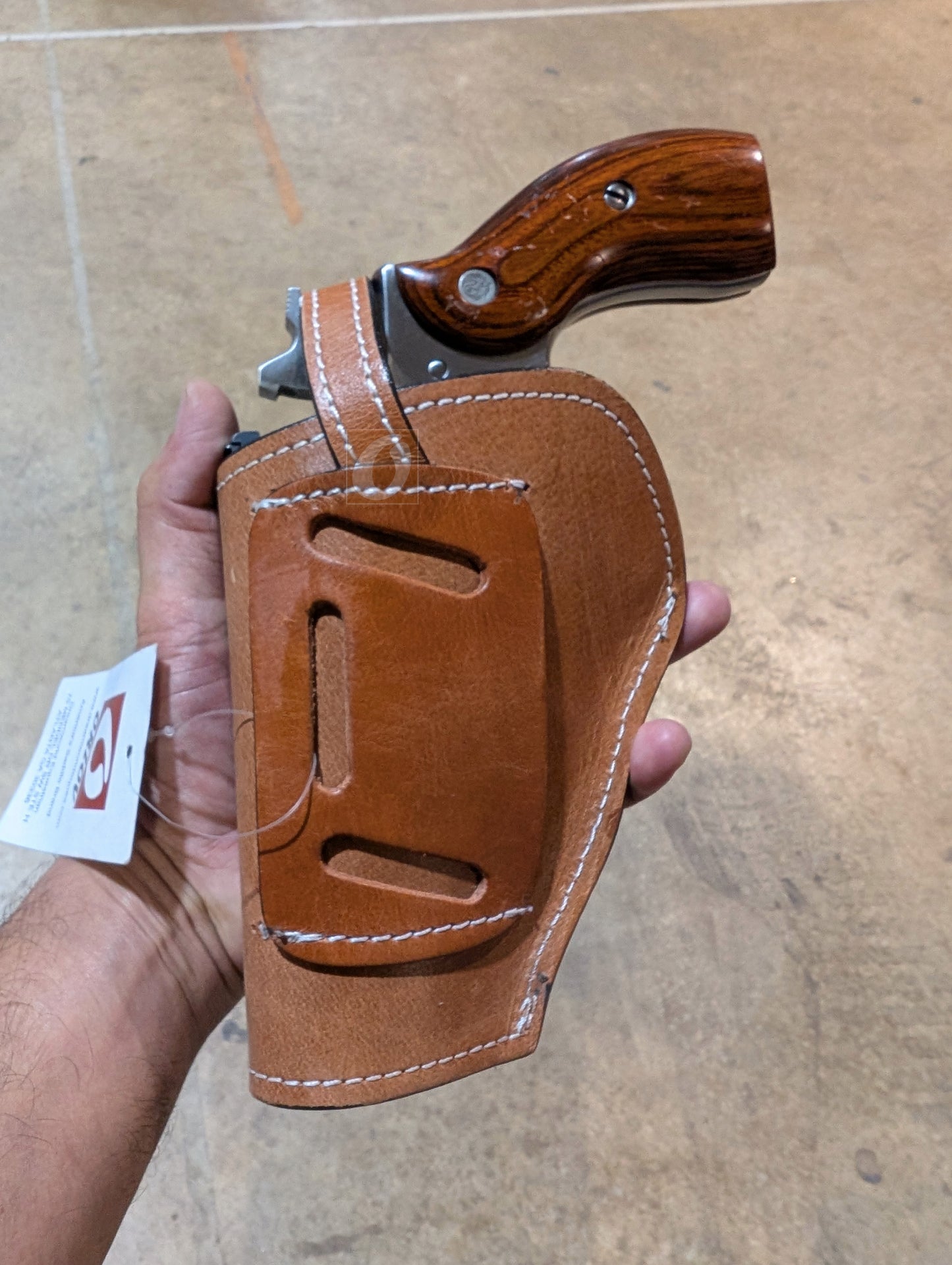 Leather Holster for 44 Magnum Revolvers | Ruger Redhawk, S&W, Colt