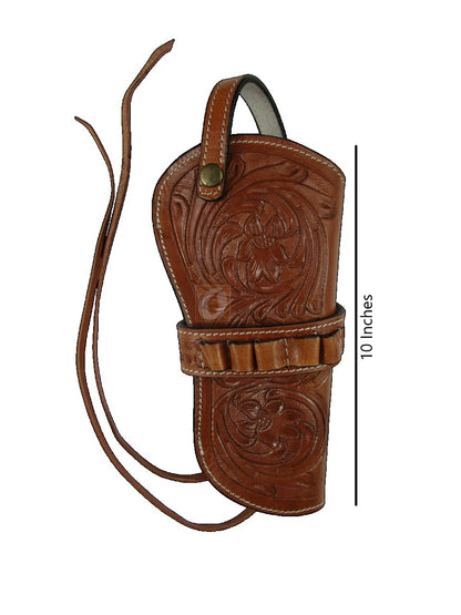Leather Holster for Schofield Revolvers – Straight Draw & Crossdraw, 7” Barrel