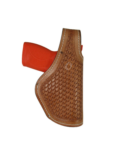 Leather Holster S&W MP 45 Shield Thumb Retention OWB 3 Way Carry
