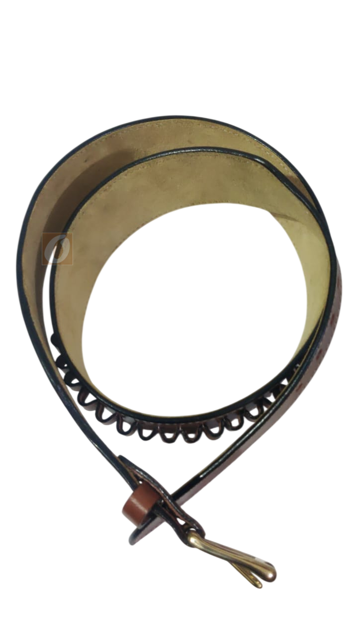 Leather Ammo Belt for 22 LR Cartridges | Shooting & Hunting Belts