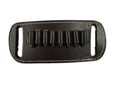 Leather Ammo Holder for 22 LR Belt-Slide Carrier