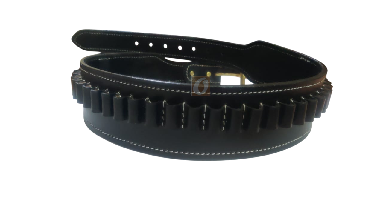 Leather Cartridge Belt for 12 Gauge | Shooting & Hunting Ammo Belts