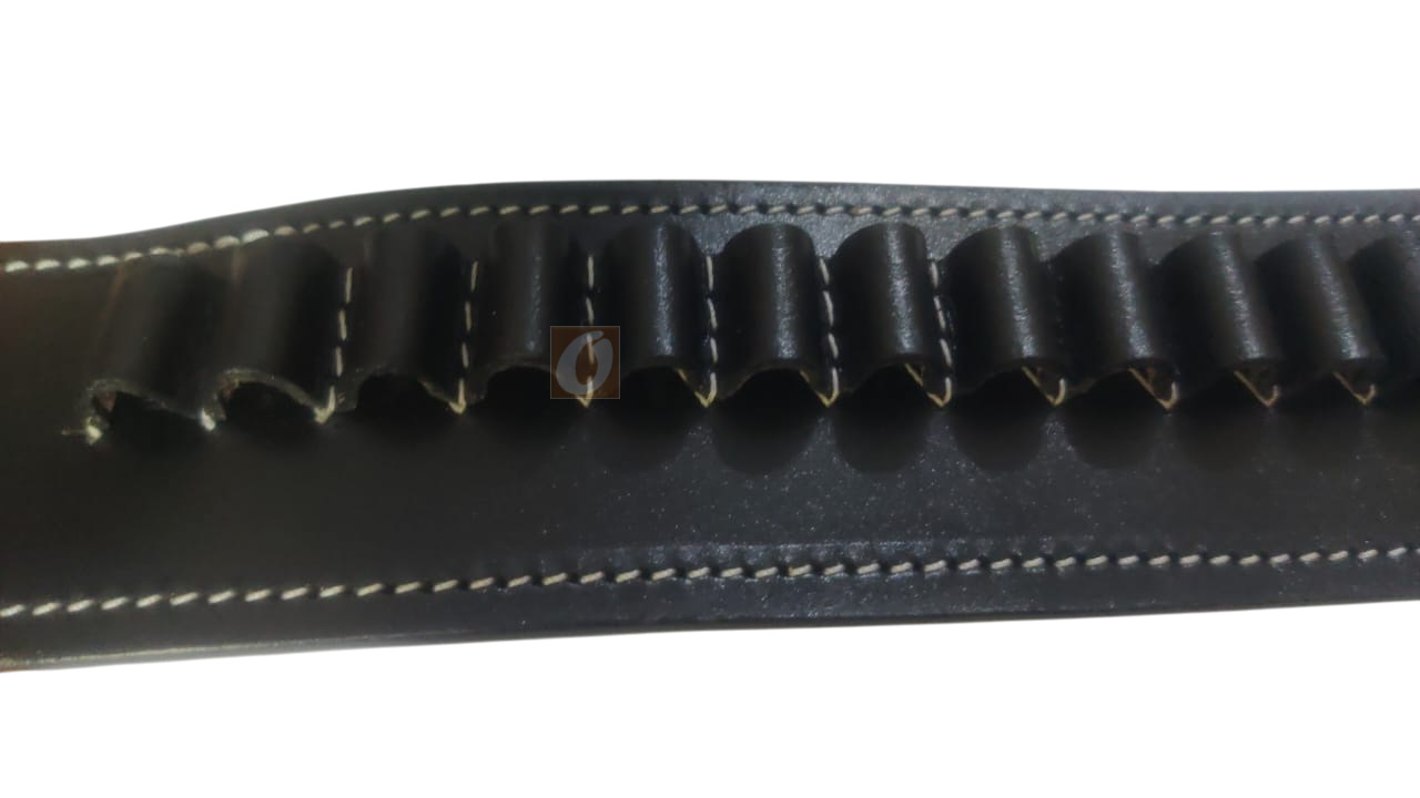 Leather Cartridge Belt for 12 Gauge | Shooting & Hunting Ammo Belts