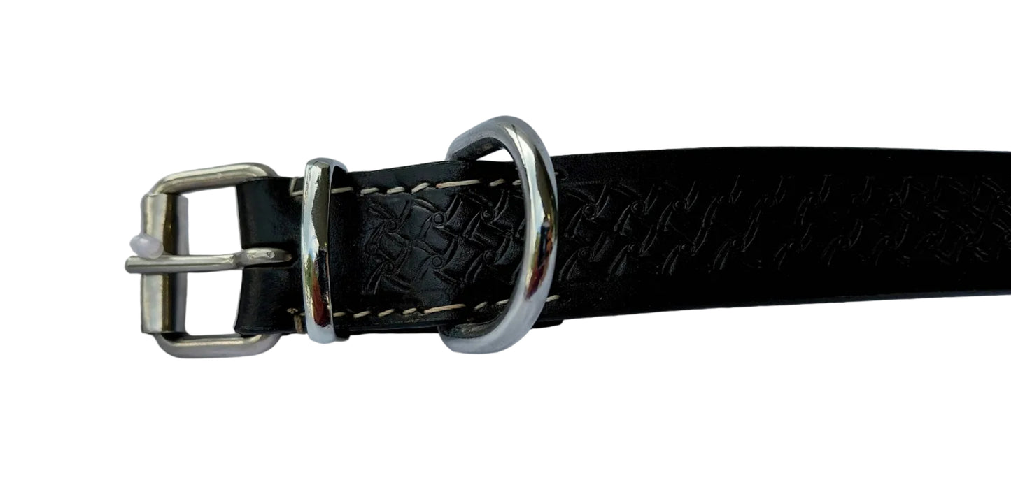 leather dog collar