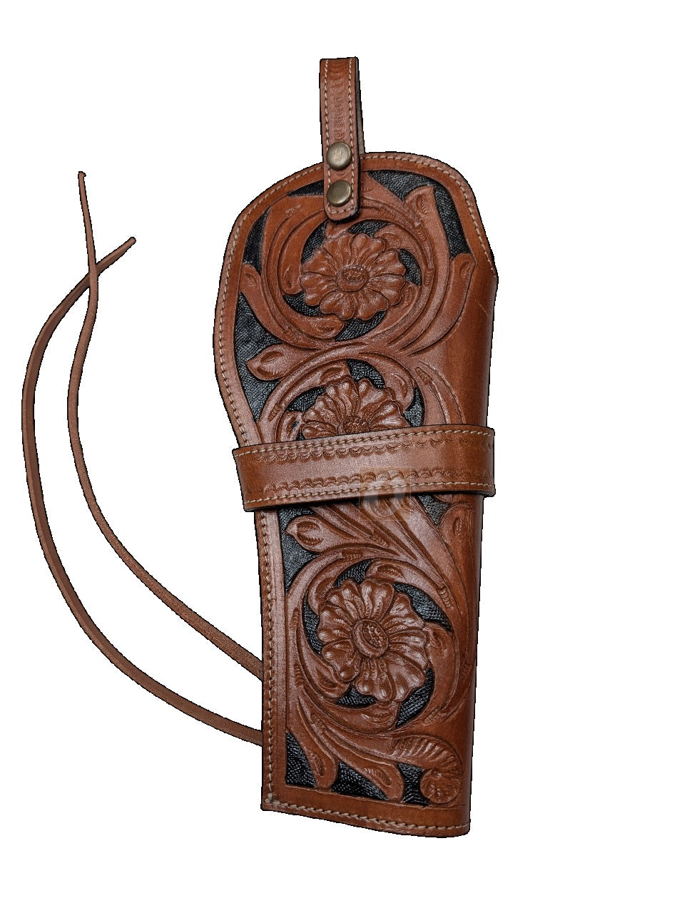 Leather Holster for Davide Pedersoli Howdah Vintage 45 Colt LC 410 Gauge