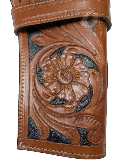 Leather Holster for Davide Pedersoli Howdah Vintage 45 Colt LC 410 Gauge