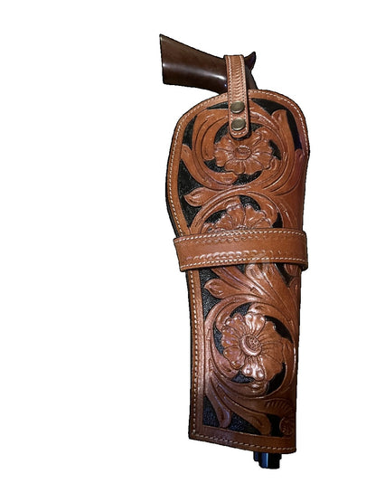 Leather Holster for Davide Pedersoli Howdah Vintage 45 Colt LC 410 Gauge