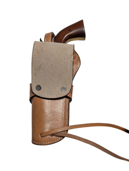 Leather Holster Pietta Copper Canyon .357 OWB Western Revolver Belt Carry