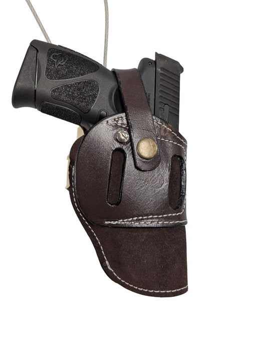 Suede Leather Holster for Taurus G3XL 9mm OWB Ambidextrous
