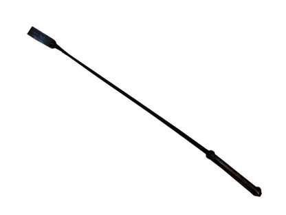 Látigo de entrenamiento Western Riding Crop Show Leather Slapper de 28"