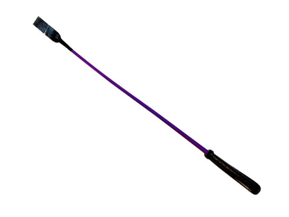 Látigo de entrenamiento Western Riding Crop Show Leather Slapper de 28"