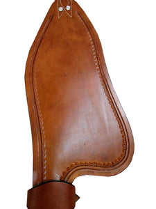 Smooth Leather Western Saddle Fender Replacement Horse Hobble Strap