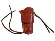 Western Holster Gun Carry Case Snake Tooled Double Single Action Revolver Holder