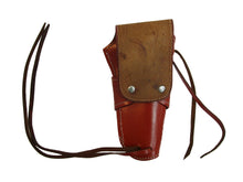 Cowboy Holster Basket Weave Tooled Leather Western Gun Case Revolver Cover Red