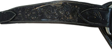 Leather Breast Collar Western Black Horse Barrel Racing Roping Trail