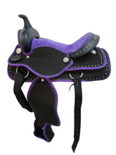 Youth Cowgirl Barrel Racing Saddle Child Kids Pleasure Horse Trail Tack 12 13 14