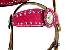 Pink Show Event Trail Western Headstall Brusthalsband-Set