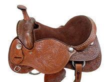 15 16 Western Barrel Saddle Trail Racing Pleasure Leather Tack Set