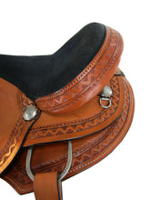 Western Trail Saddle Horse Pleasure Tooled Leather Tack 15 16 17 18
