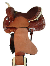 Barrel Saddle Western Trail Show Racing Horse Pleasure Tack 15 16 Set