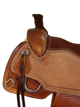 Western Saddle Roping Ranch Work Cowboy Tooled Leather Tack 16 17