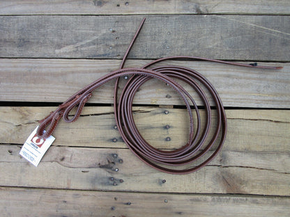 Western Split Reins Headstall Leather Tie End Barrel Horse Tack